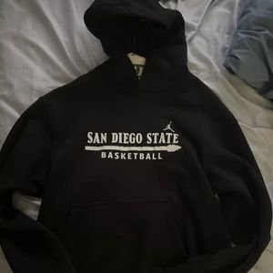 SDSU San Diego state Nike Jordan team issue hoodie